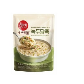 비비고 녹두닭죽 450g, 11개