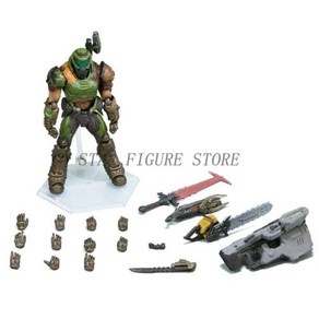 피규어 Figma SP-140 Doom Slaye 영원한 액션 컬렉션 모델 애니메이션 16cm 파괴 전사 운명 움직일 수 있는 입상 장난감 선물용, 1개