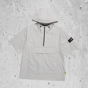 내셔널지오그래픽 NATIONALGEOGRAPHIC N242UFT941 데일리 경량 우븐 스트레치 반팔 아노락 ICE GREY 1873706