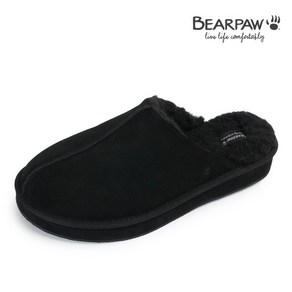 [백화점정품]베어파우 (BEARPAW) 남성 양털 슬리퍼 RYAN 블랙 K268900QDM