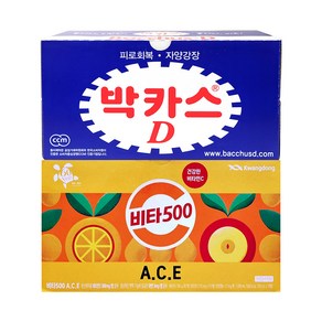 동아제약 박카스D 100ml+광동 비타500 에이스 100ml 각10병세트