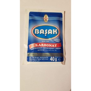 BASAK KARBONAT Baking Soda Cabonate 40g X 2pcs BASAK KARBONAT 베이킹소다 탄산염 40g X 2개, 1개, 40g