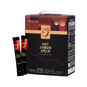 바이탈타임 6년근 고려홍삼정 진액스틱 10g X 100포, 1개, 1kg