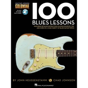 100 Blues Lessons (Guita) 블루스 기타 교재 (온라인 음원 포함) Hal Leonad 할 레오나드