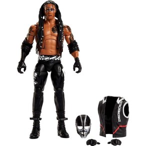 Mattel WWE 메이스 엘리트 컬렉션 액션 피규어 15.2cm(6인치) 포즈를 취할 수 있는 수집용 선물 팬을 위한 만 8세 이상, 1개