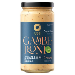 청정원 감베로니 크림 파스타소스, 350g, 2개