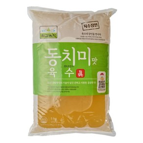 칠갑 동치미맛 육수 5kg 2개 한박스