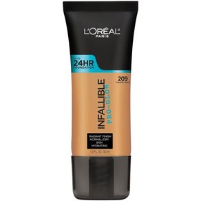 로레알 파리 인폴러블 프로글로우 파운데이션 크리미 내추럴 1 fl. oz., Caamel Beige_1 Fl Oz (Pack of, 1개