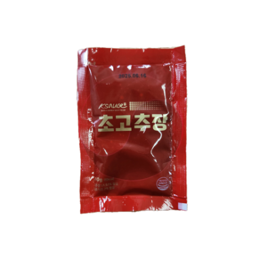 한국소스 초고추장(소스인) 40g 새콤달콤 맛있는 초장 마트용 포장용 배달용, 300개