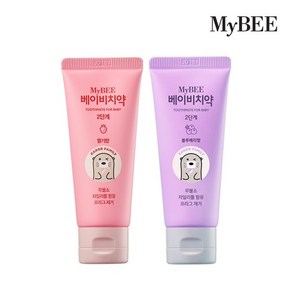 마이비 겔형 베이비치약 2단계 50g/2~4세, 50g, 1개