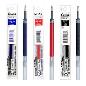 펜텔 pentel 에너겔 리필심 0.5/0.7mm LR7 LRN5