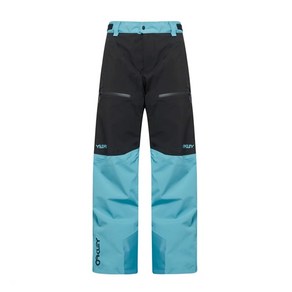 OAKLEY TNP LINED SHELL PANT 2.0 BLACK/BRIGHT BLUE (오클리 남성용 스노우 팬츠)