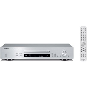 야마하 네트워크 CD 플레이어 192kHz24bit 고해상도 음원 대응 실버 CD-N301(S)