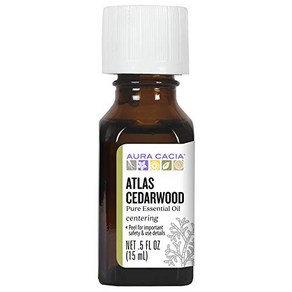 아우라카시아 그라운딩 퓨어 에센셜 오일 Atlas Cedawood, 15ml, 1개