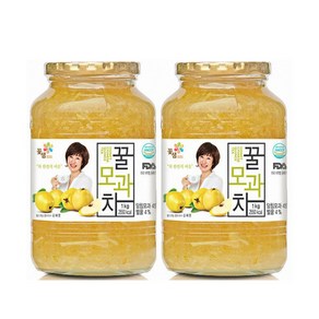 [꽃샘] 꿀모과차1kg x 2개, 1kg, 1개입