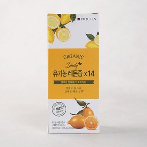 [메가마트] 유기농 레몬즙 20g*14포, 20ml, 14개