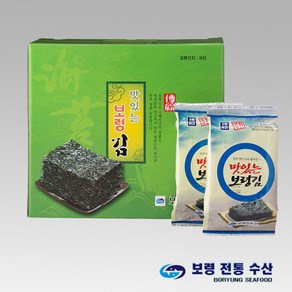 보령수산 맛있는 보령김 식탁김, 15gx12봉 식탁김, 1박스