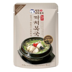 까치복국 650g x 5개 복어 복어국, 1개