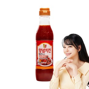 첫맛 양념치킨소스 매운맛, 1개, 440ml