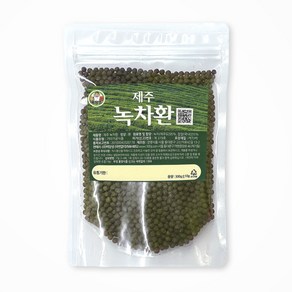 백장생 제주 녹차환 300g