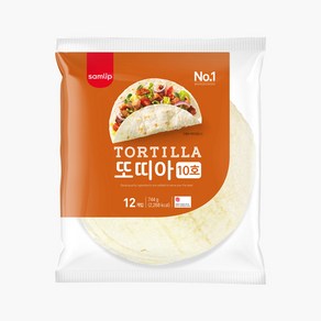 삼립 냉동 밀 또띠아 10호 744g x 3봉