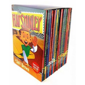 케이스포함 플랫 스탠리 21권 세트 영어원서 Flat Stanley 음원제공, 1개