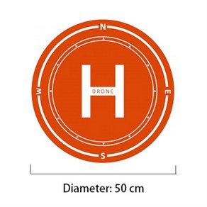 범용 드론 접이식 랜딩 패드 DJI 미니 4 프로 에어 3S 아바타 2 네오 매트 주차 에이프런 쿼드콥터 액, 1개, 02 50cm