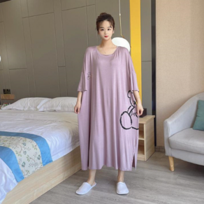 빅빅사이즈 큐티 베어 편안한 롱원피스(~5XL)