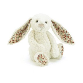 jellycat Jellycat(제리캣) 블로섬 바슈풀 바니 M 인형 토끼 좌높이 20cm 크림, 1cm, 1개