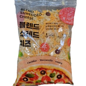 트레이더스 블렌드 슈레드 쉬레드 치즈 1KG 아이스박스+아이스팩, 1개