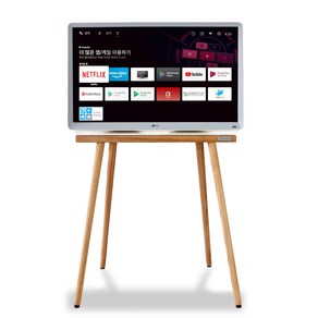 LG 룸앤티비 우드 스탠드 원목 27인치 거치대 캠핑 2세대 호환, 룸앤티비 2세대 거치대, 1개