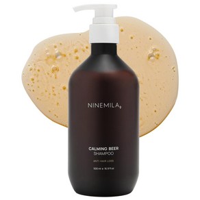 나인밀라 카밍비어 맥주효모 기능성 샴푸 시트러스자몽향, 500ml, 1개