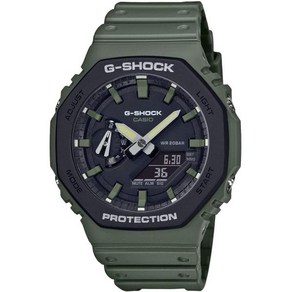 GShock카시오 GA2110SU3AG 지쇼크 남성시계 그린 48.5mm 카본/수지