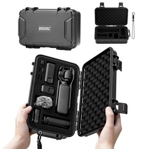 DJI Osmo Pocket 3 하드 케이스 보관함 방수 방폭형 여행용 보호 케이스 하드 쉘 케이스 카메라 액세서리, 01 빠른