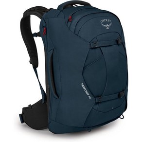 Ospey 오스프리 파포인트 40L 남성 여행용 백팩 뮤티드 스페이스 블루, Fapoint Tavel Backpack_Muted