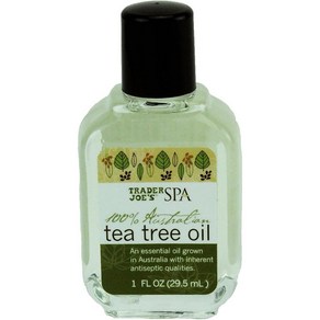 미국 트레이더조 Tade Joe's Austalian Tea Tee Oil 스파 100% 호주 티 트리 오일, 1개, 29.5ml