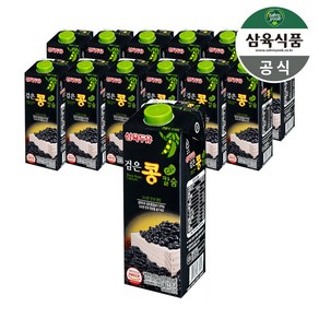 삼육두유 검은콩 칼슘, 950ml, 12개