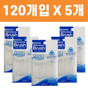 (주)우일프라텍 우일 휴대용 치간칫솔 리필 120P x(5개)이쑤시개, 5개, 120개입, 상세페이지 참조