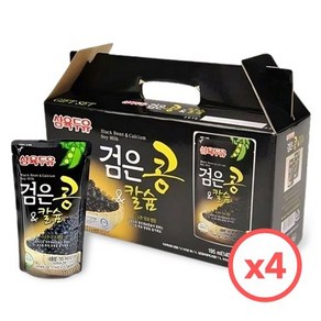 삼육두유 삼육 검은콩앤칼슘 두유 190ml x 80팩, 80개