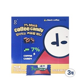 디오 블랙커피향 캔디 인스턴트 커피 25g x 3개입, 1세트