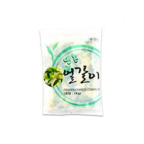 냉동 얼갈이 1kg, 단품, 1개