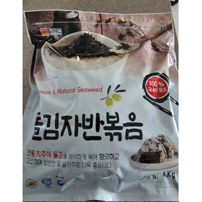 돌자반볶음 1kg 김자반 파래자반 대용량 식당용 업소용, 1개