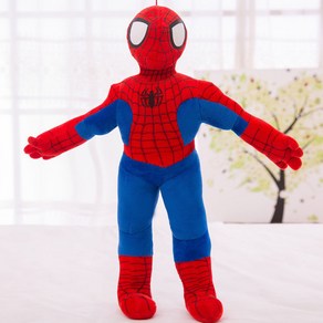 어벤져스 스파이더맨 만화 봉제 인형 대형 장난감 어린이 아동 천 베개 방 장식 선물, 70CM, Spide Man plush toy, 1개