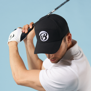 버디엑스 로고 메쉬 골프 캡(BIRDIE-X LOGO MESH GOLF CAP) 3colo, 블랙(화이트로고), 1개