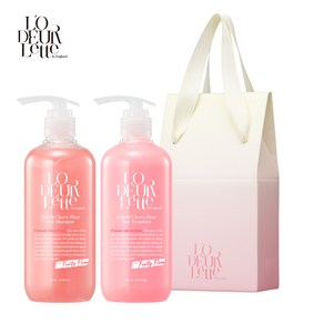 [선물포장] 로더렛 컬러핏 헤어 체리플뢰르 500ml SET (샴푸+트리트먼트), 1개, 500g