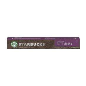 Stabucks Caffé Veona fo Nespesso 스타벅스 카페 베로나 포 네스프레소 51g 10개입 2개