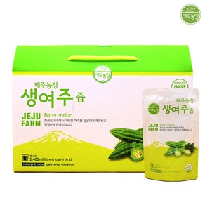 제주농장 생여주즙 80mlx30, 2.4L, 1개