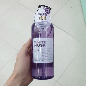 쿤달 리치 퍼퓸 샴푸 화이트머스크 500ml