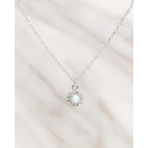 10962 / 작은 오팔 목걸이 Tiny Opal Necklace