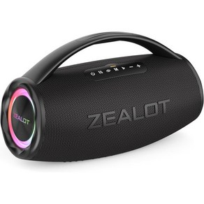[관부가세포함] ZEALOT 블루투스 스피커 80W 휴대용 붐비는 저음 DSP IP67 방수 야외 무선 Po, ZEALOT 블루투스 스피커 80W 휴대용 라우드Boo